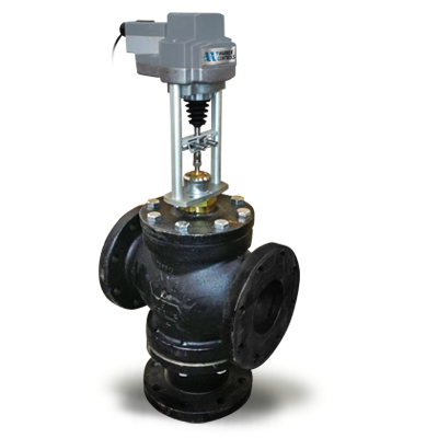 Warren Three-Way Electric valve